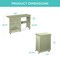 Best Choice Products Sewing Machine Table & Desk w/ Craft Storage and Trays